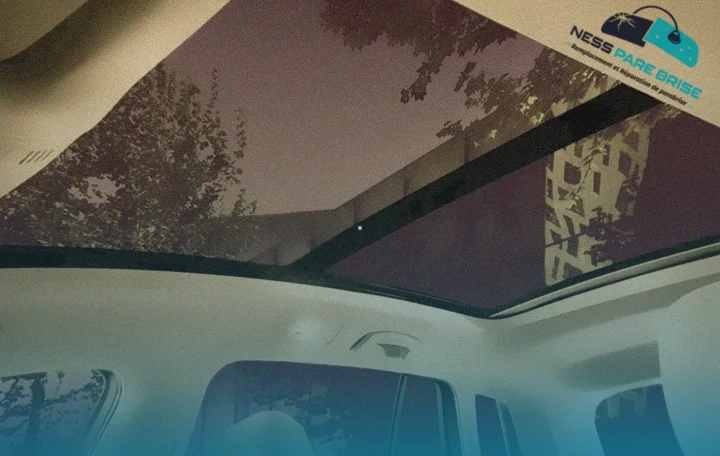 Remplacement toit panoramique